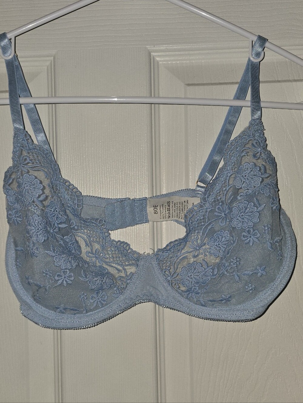Light Blue Lace Underwire Bra - Women Intimates & Sleepwear